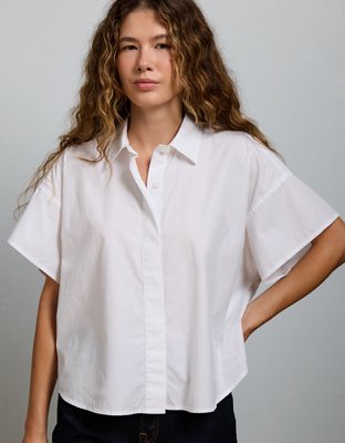 AE77 Short Sleeve Poplin Shirt