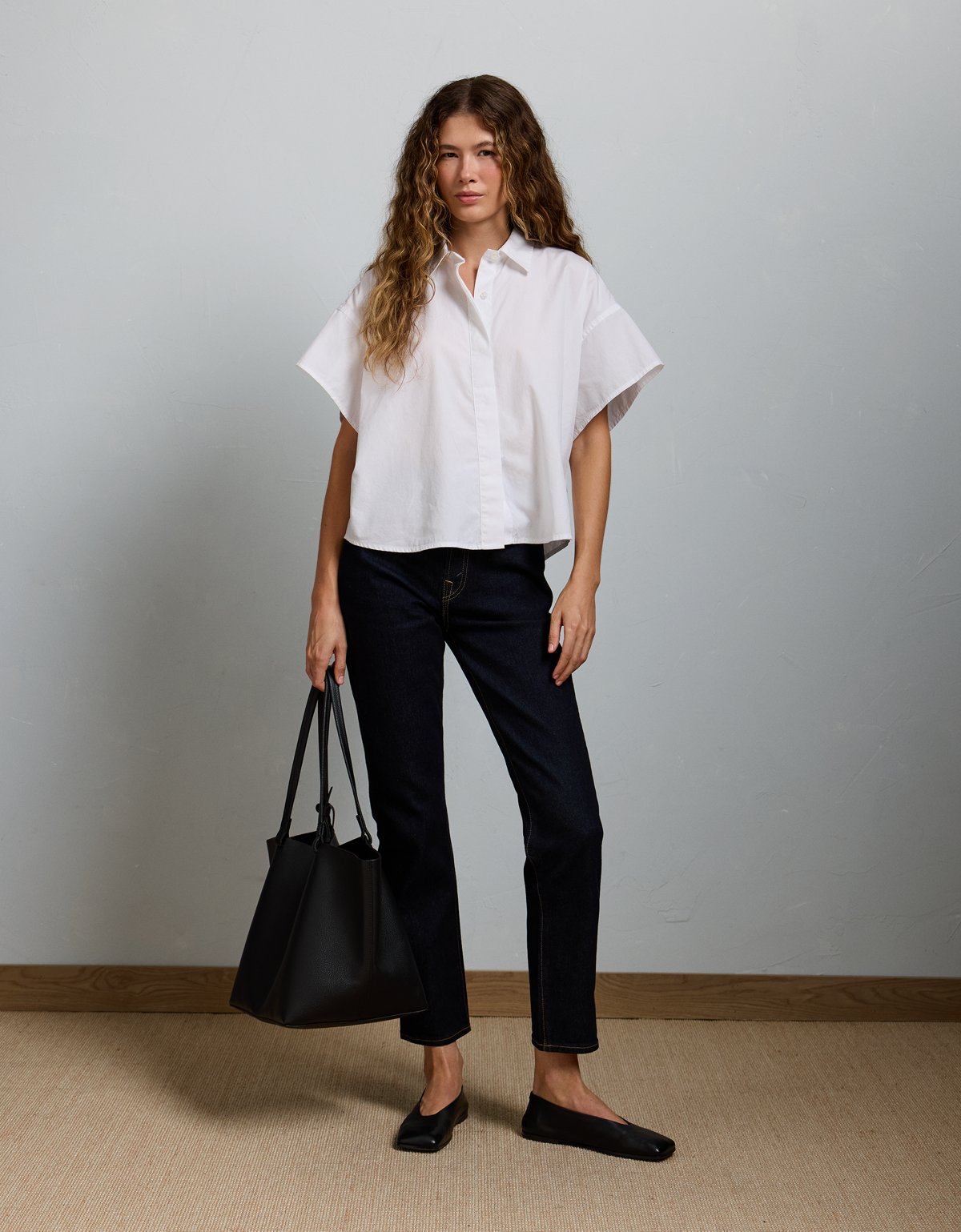 AE77 Short Sleeve Poplin Shirt - image 5