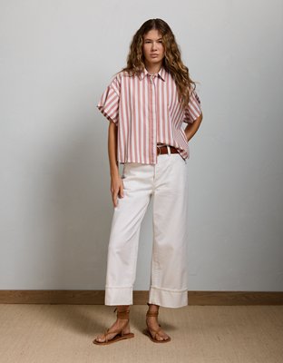 AE77 Short Sleeve Poplin Shirt