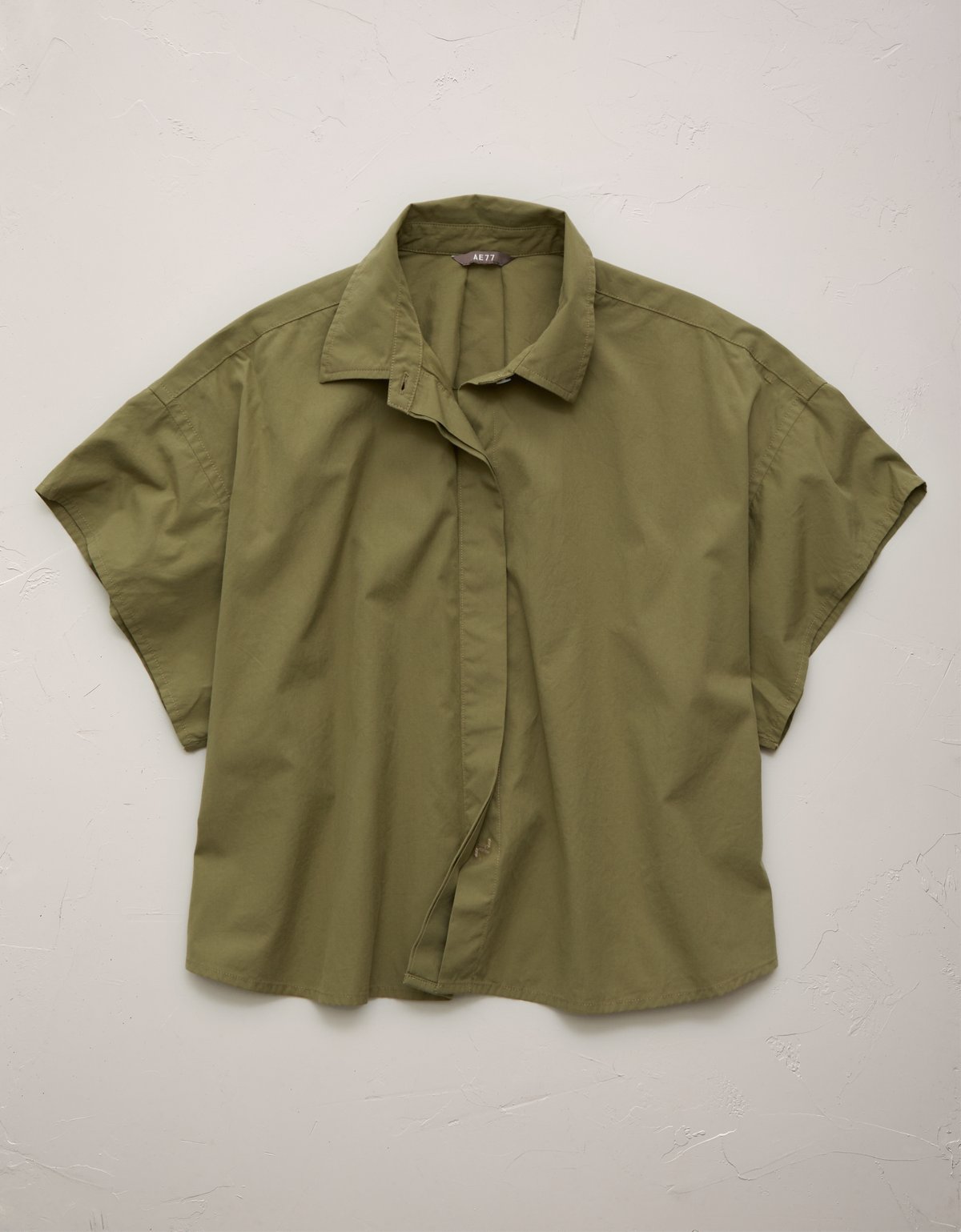 AE77 Short Sleeve Poplin Shirt - image 3