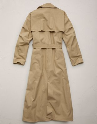 AE77 Premium Dolman Trench Coat | American Eagle