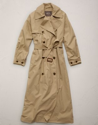 AE77 Premium Dolman Trench Coat