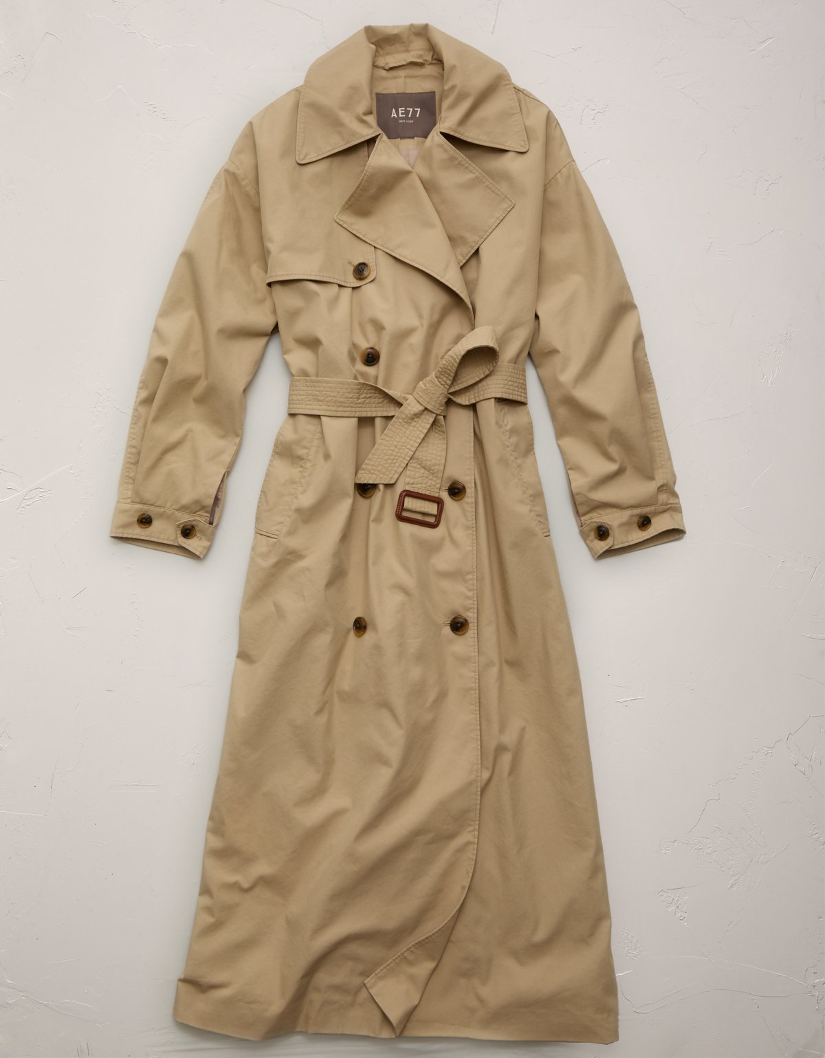 AE77 Premium Dolman Trench Coat - image 3