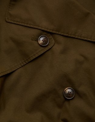 AE77 Premium Dolman Trench Coat