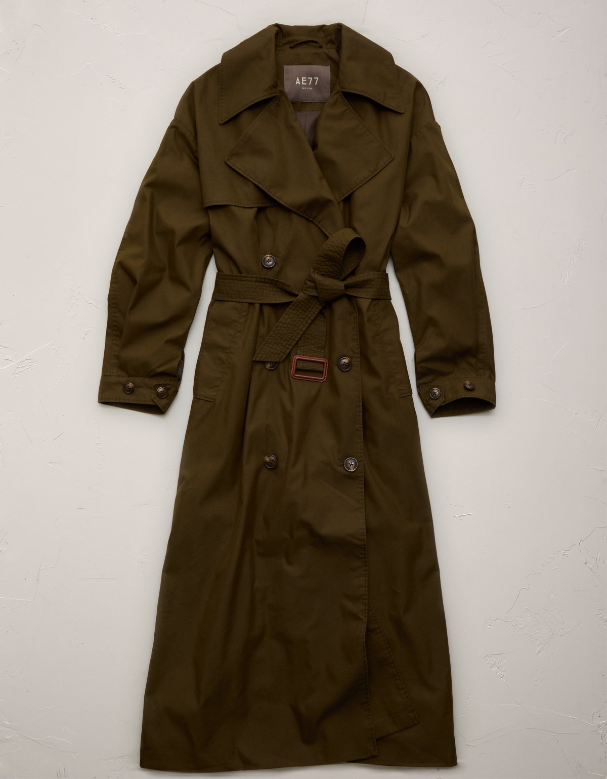 AE77 Premium Dolman Trench Coat - image 3