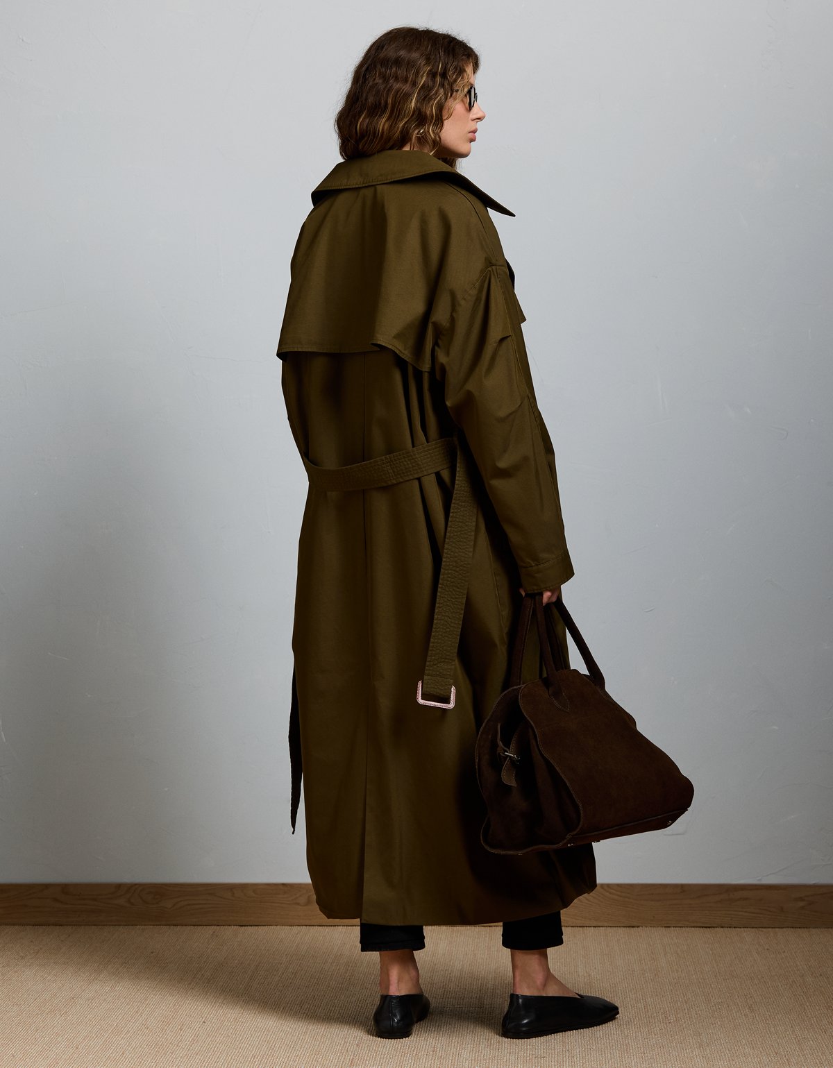 AE77 Premium Dolman Trench Coat - image 2