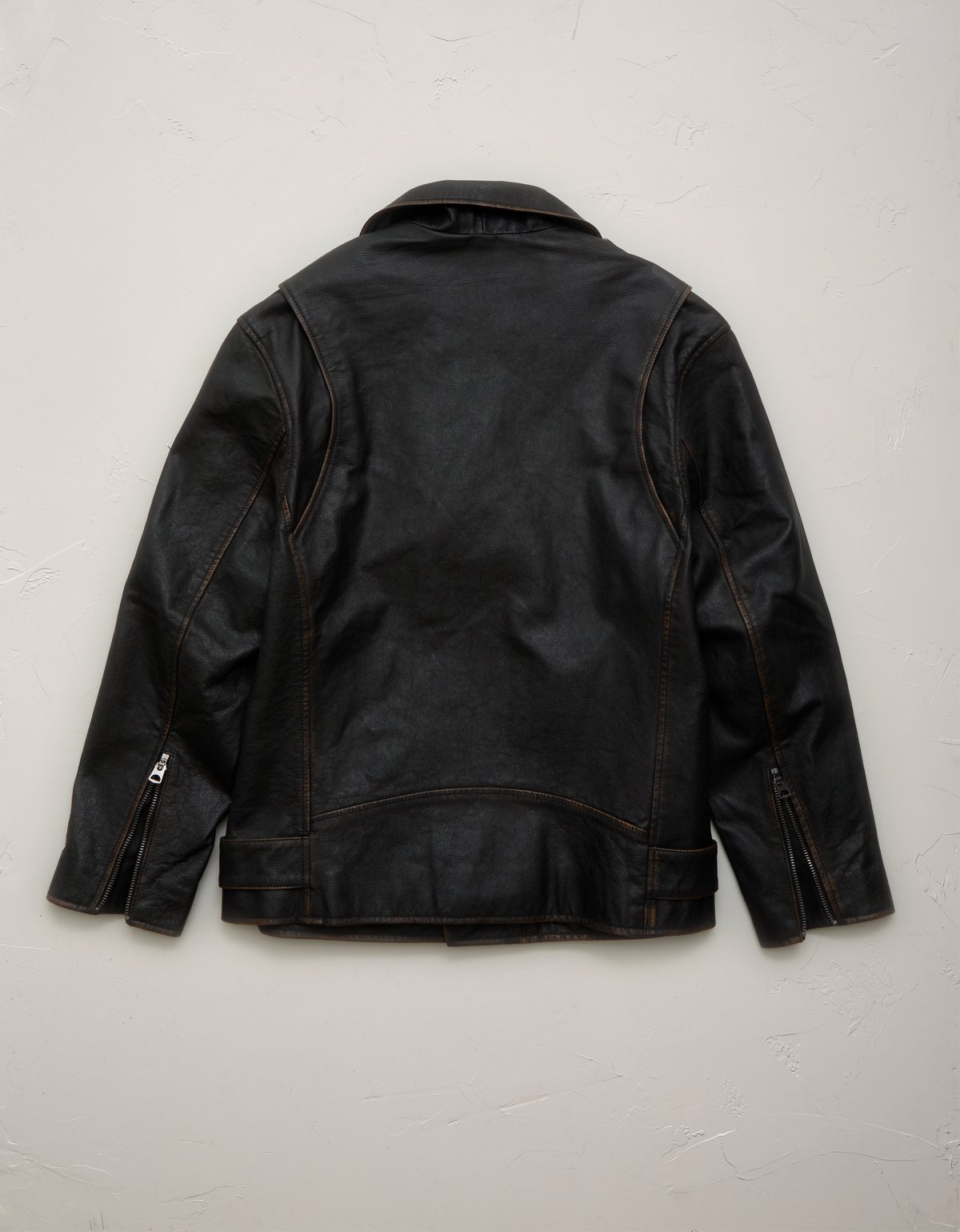 AE77 Premium Oversized Leather Jacket - image 2