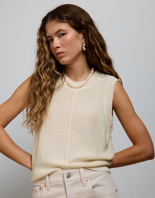 AE77 Premium Sweater Tank Top
