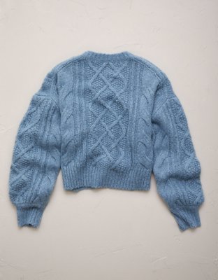 AE77 Premium Cable Sweater