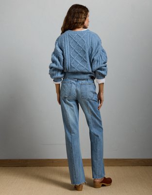 AE77 Premium Cable Sweater