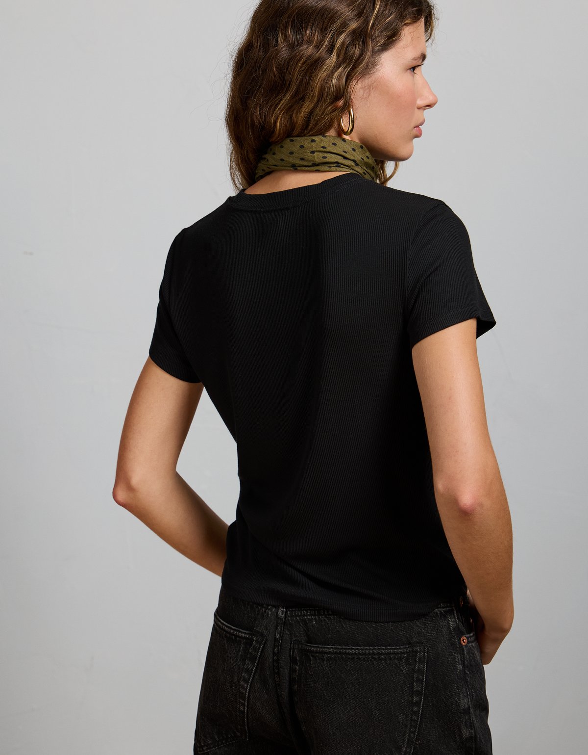 AE77 Premium Ribbed T-Shirt - image 2