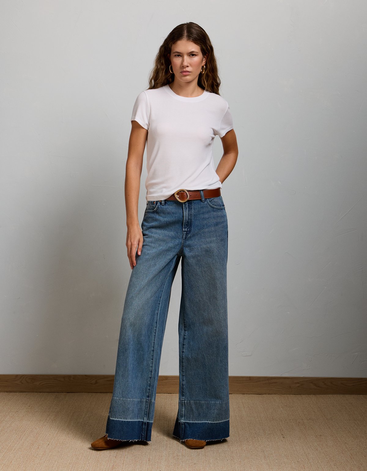AE77 Premium Ribbed T-Shirt - image 5