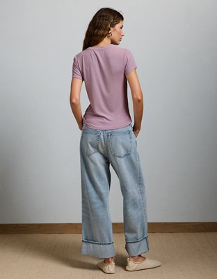 AE77 Premium Ribbed T-Shirt - image 2