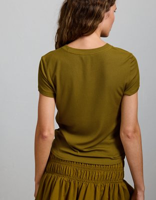 AE77 Premium Ribbed T-Shirt - image 2