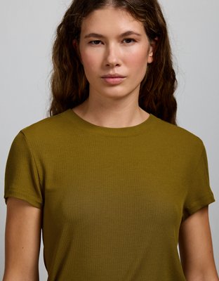 AE77 Premium Ribbed T-Shirt