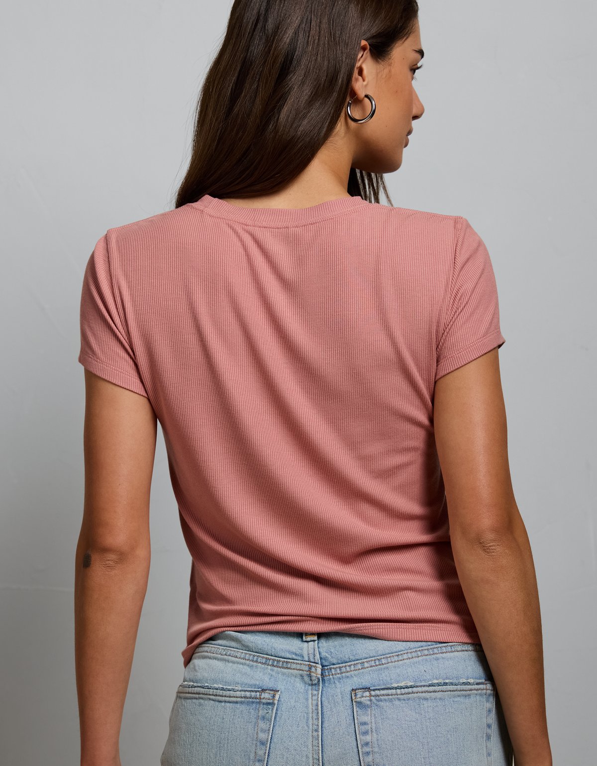 AE77 Premium Ribbed T-Shirt - image 2