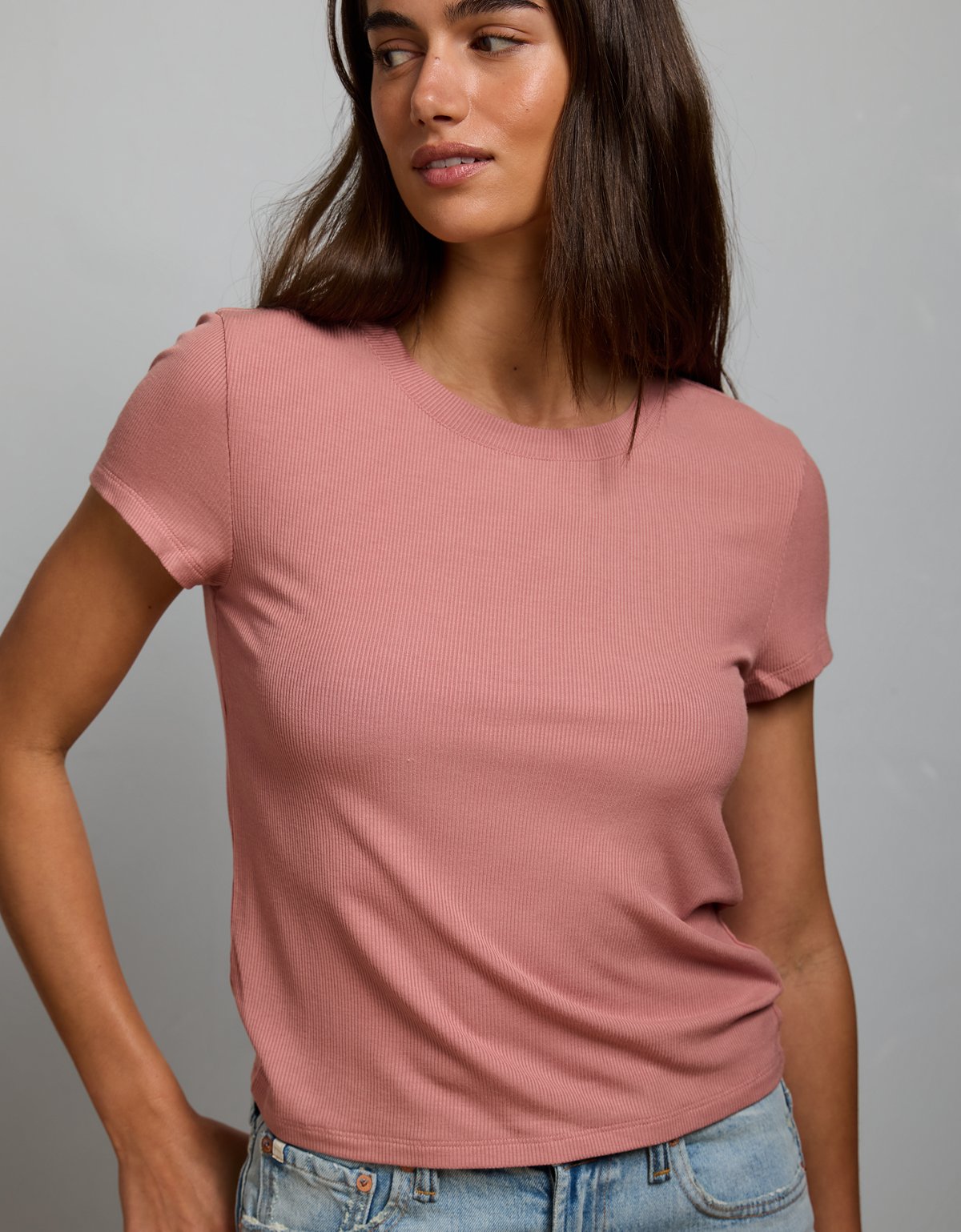 AE77 Premium Ribbed T-Shirt - image 4