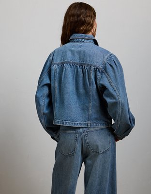 Veste courte en denim haut de gamme AE