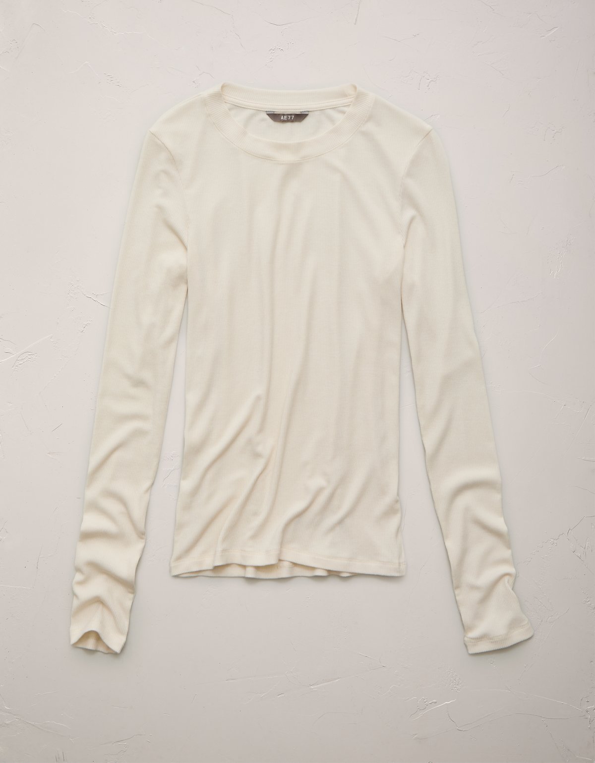 AE77 Long Sleeve Rib T-Shirt - image 3