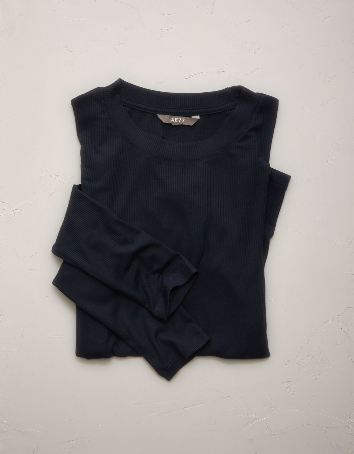 AE77 Long Sleeve Rib T-Shirt - image 4
