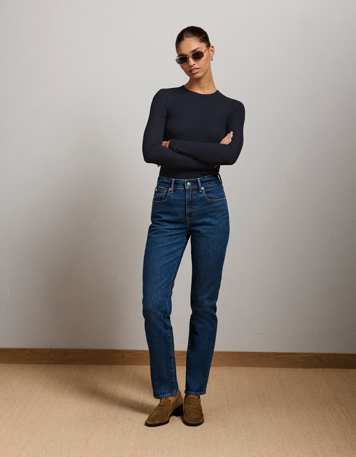 AE77 Long Sleeve Rib T-Shirt - image 5