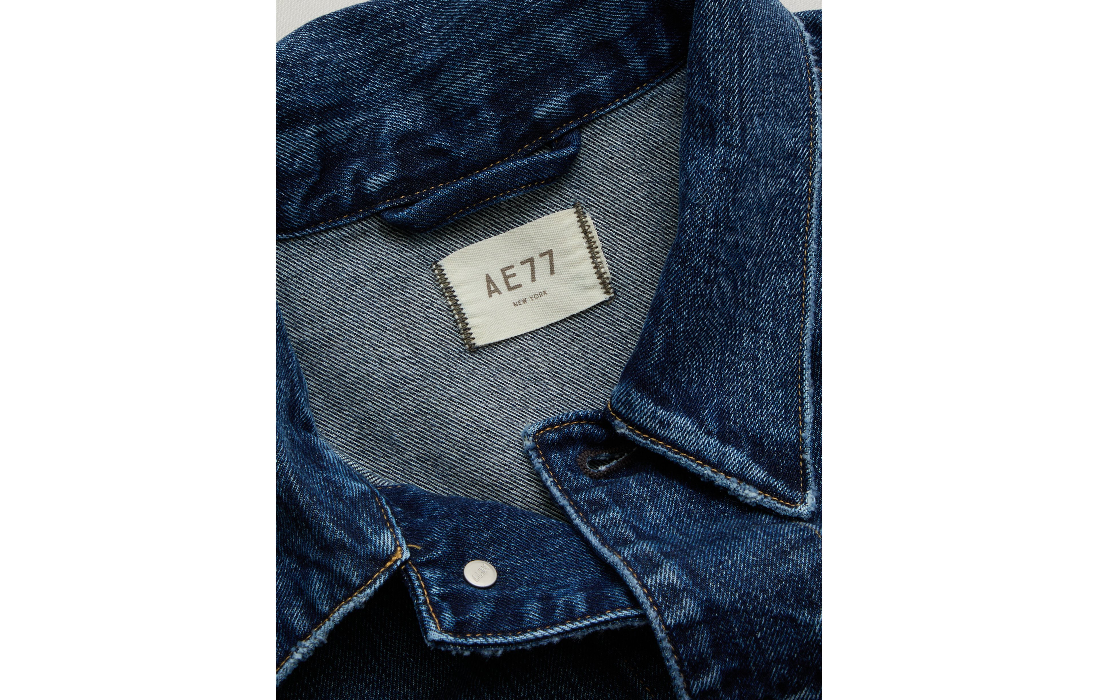 AE77 Premium Oversized Denim Jacket