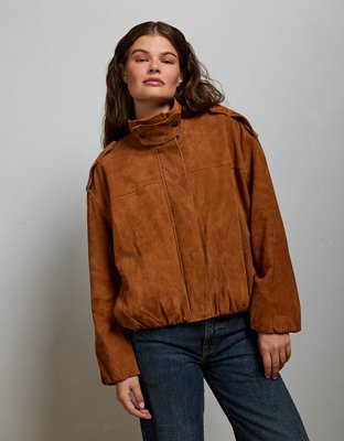 AE77 Premium Suede Jacket | American Eagle