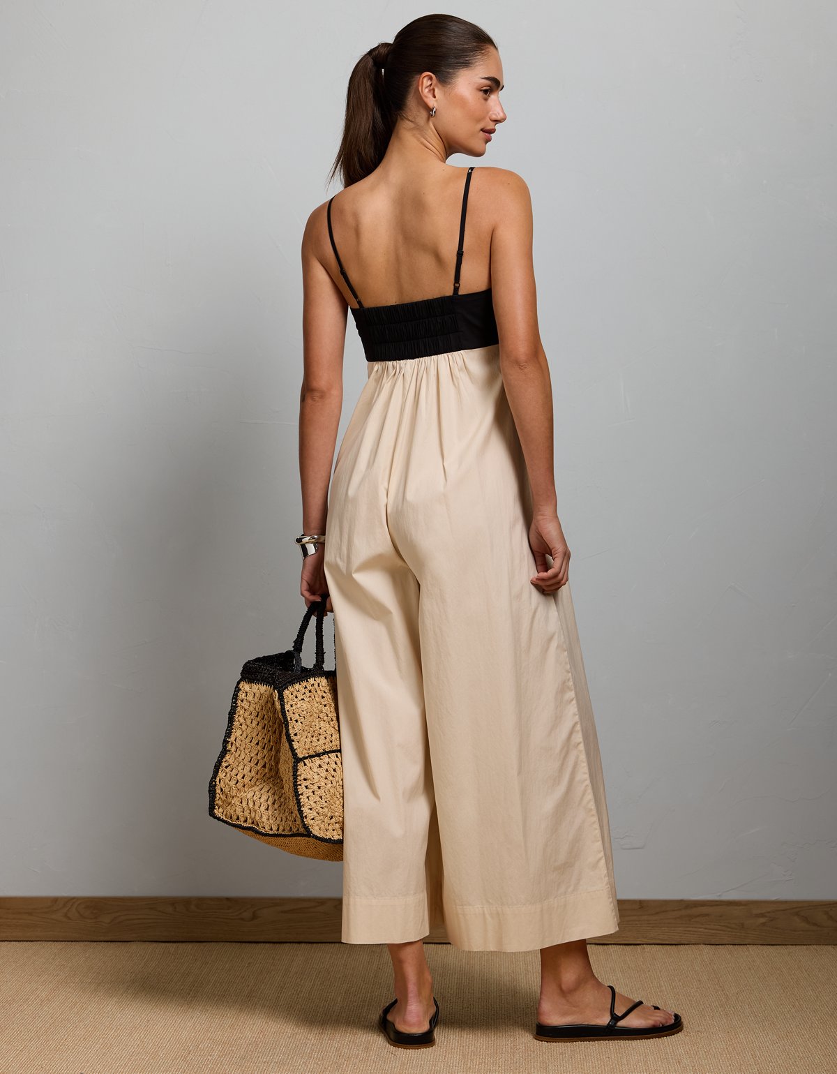 AE77 Strappy Wide-Leg Jumpsuit - image 2