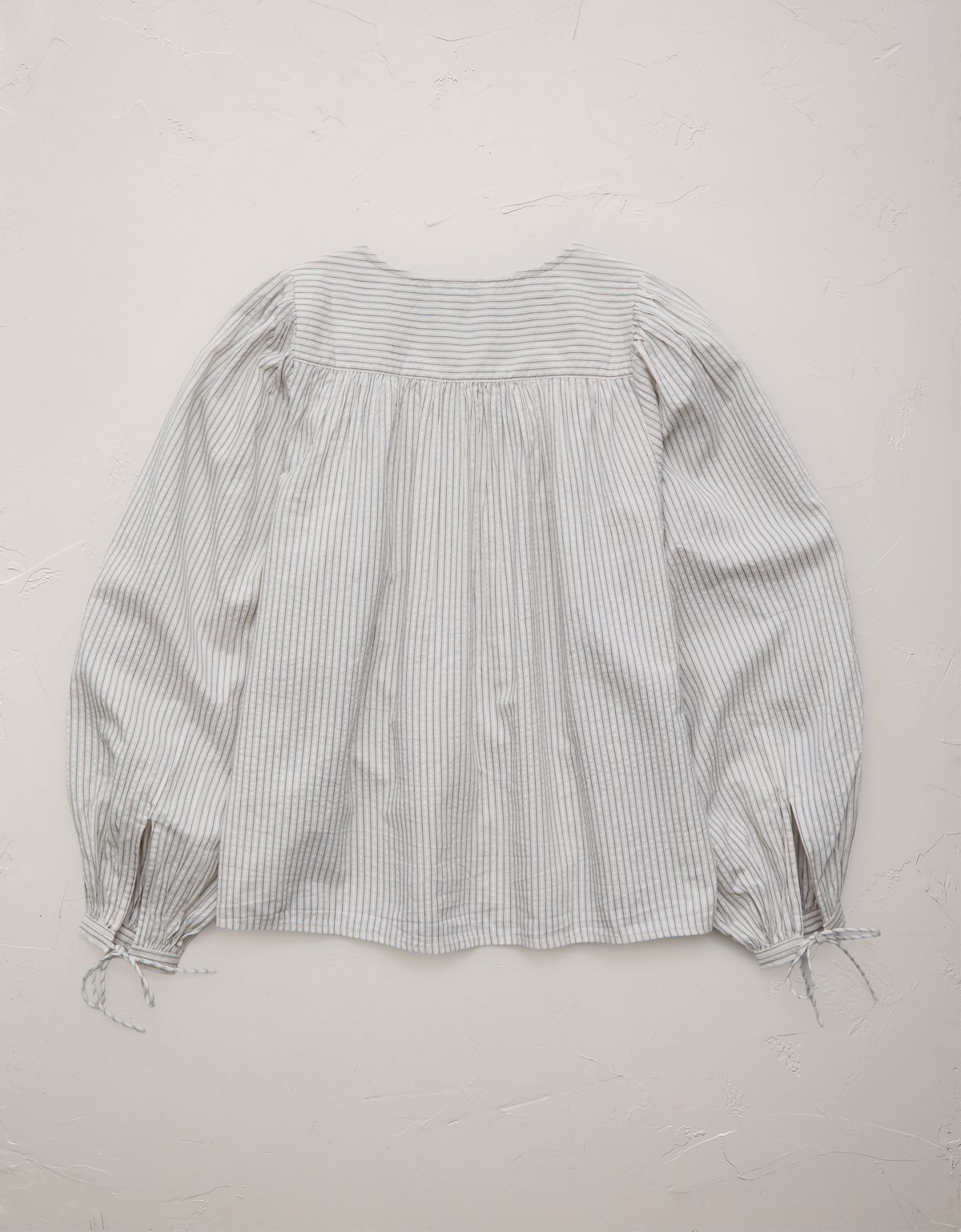 AE77 Balloon-Sleeve Button-Up Shirt - image 4