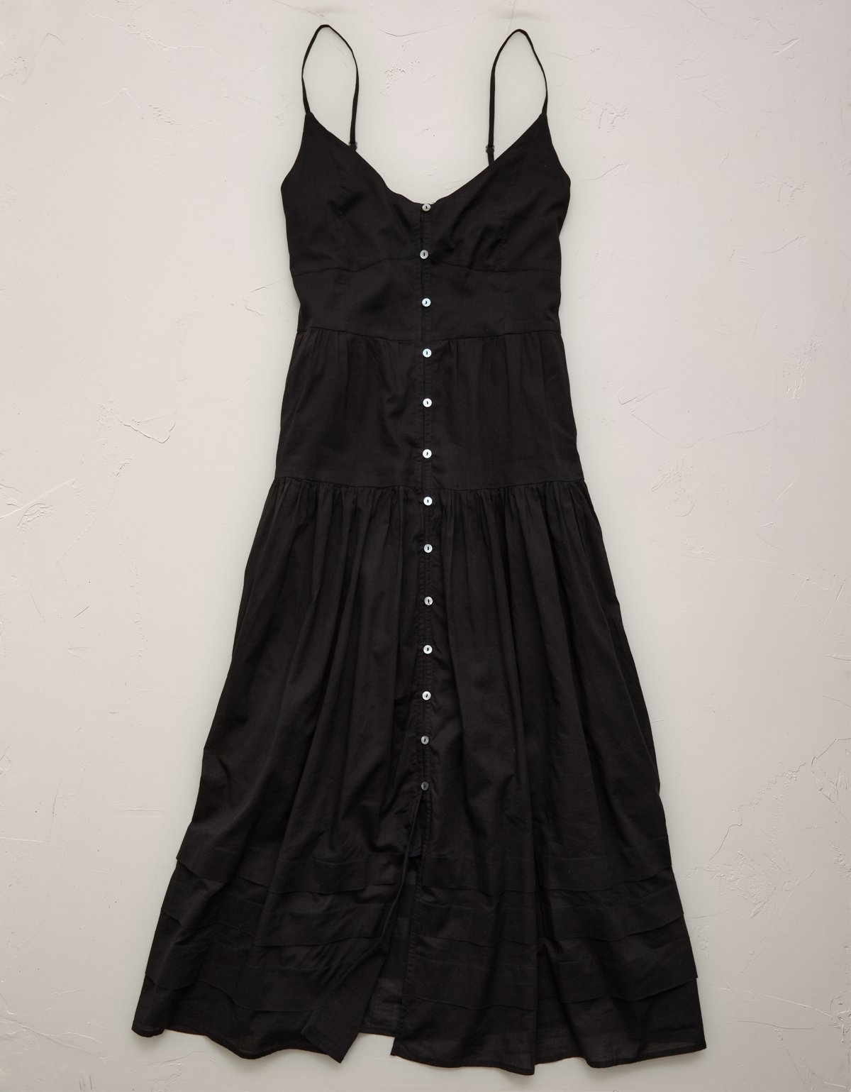 AE77 Strappy Button-Up Maxi Dress - image 3