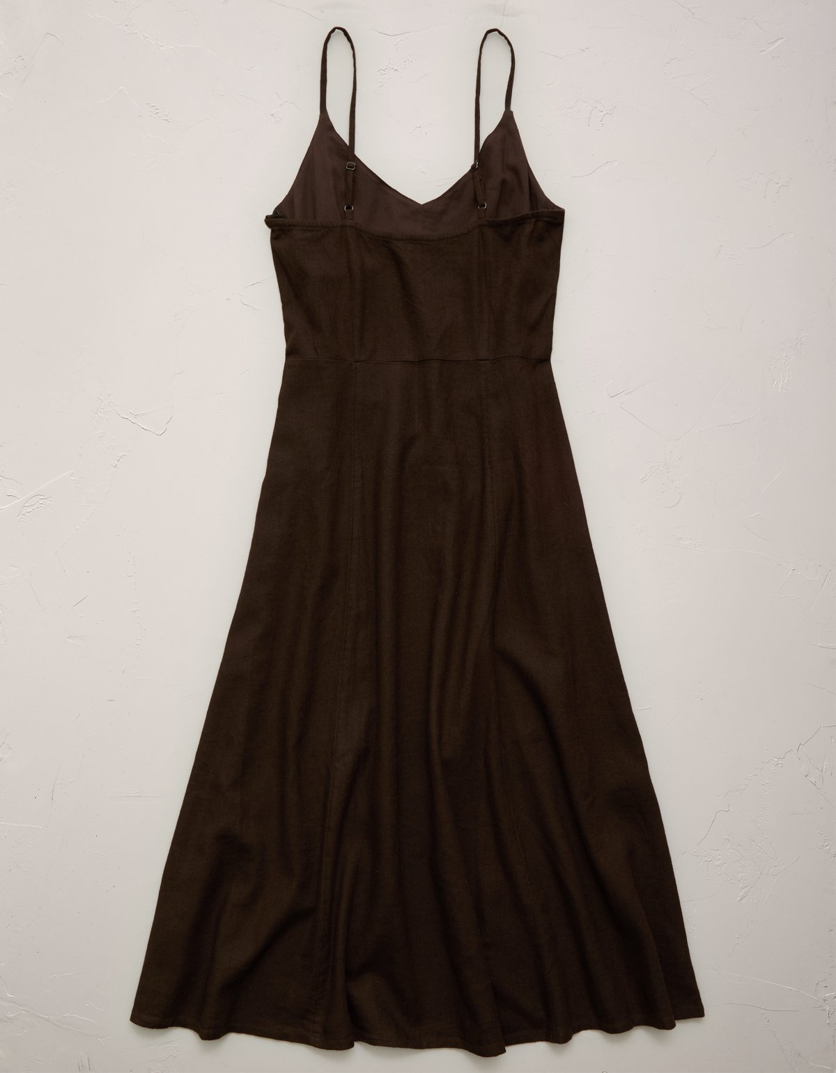 AE77 Linen-Blend Slip Dress - image 4