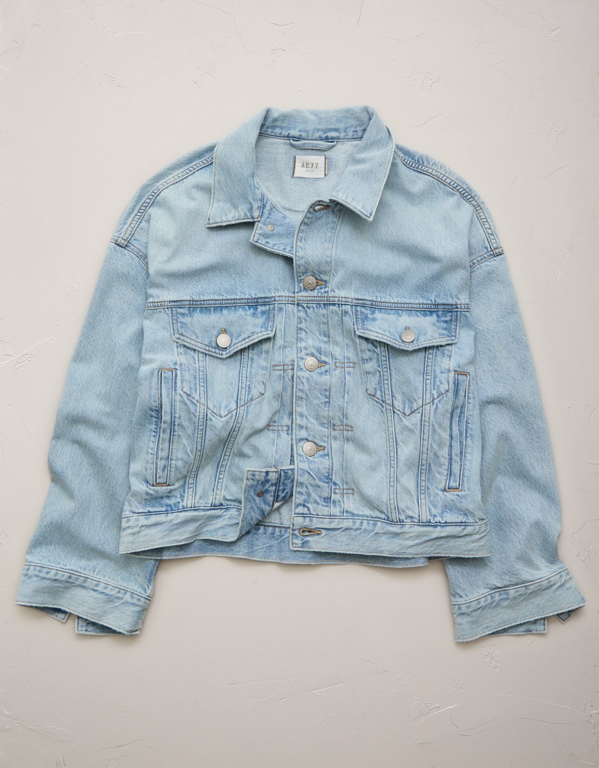 AE77 Oversized Denim Jacket - image 3