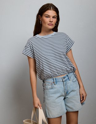 AE77 Hem-Tie Everyday T-Shirt from American Eagle - $68