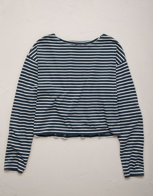 AE77 Long-Sleeve Boatneck Shirt