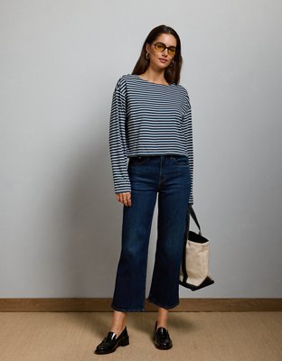 AE77 Long-Sleeve Boatneck Shirt