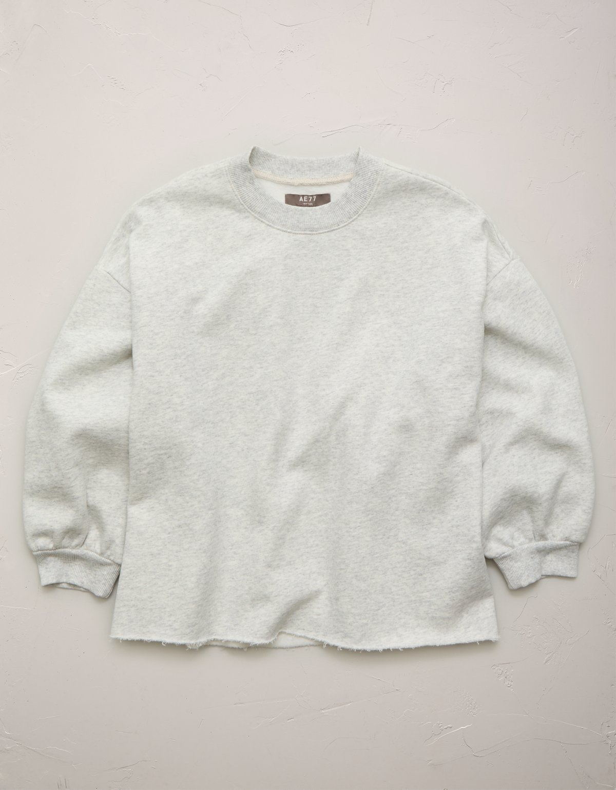 AE77 Puff Sleeve Terry Sweatshirt - image 3