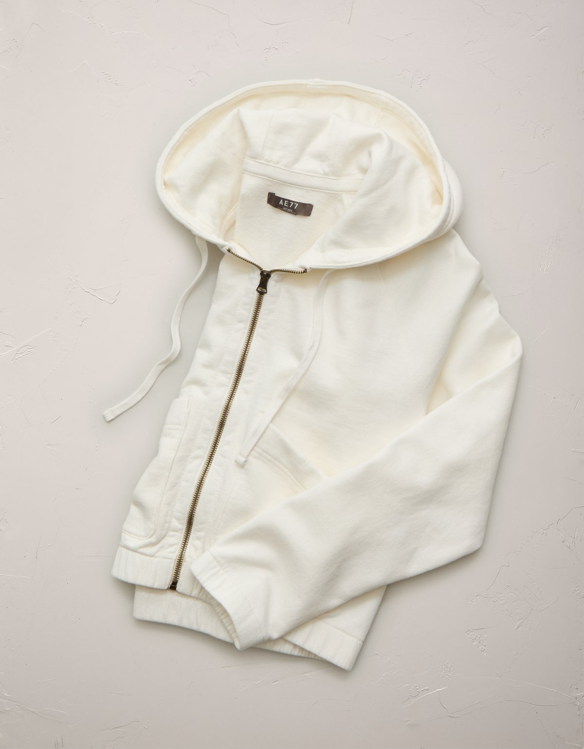 AE77 Cropped Zip-Up Hoodie - image 4