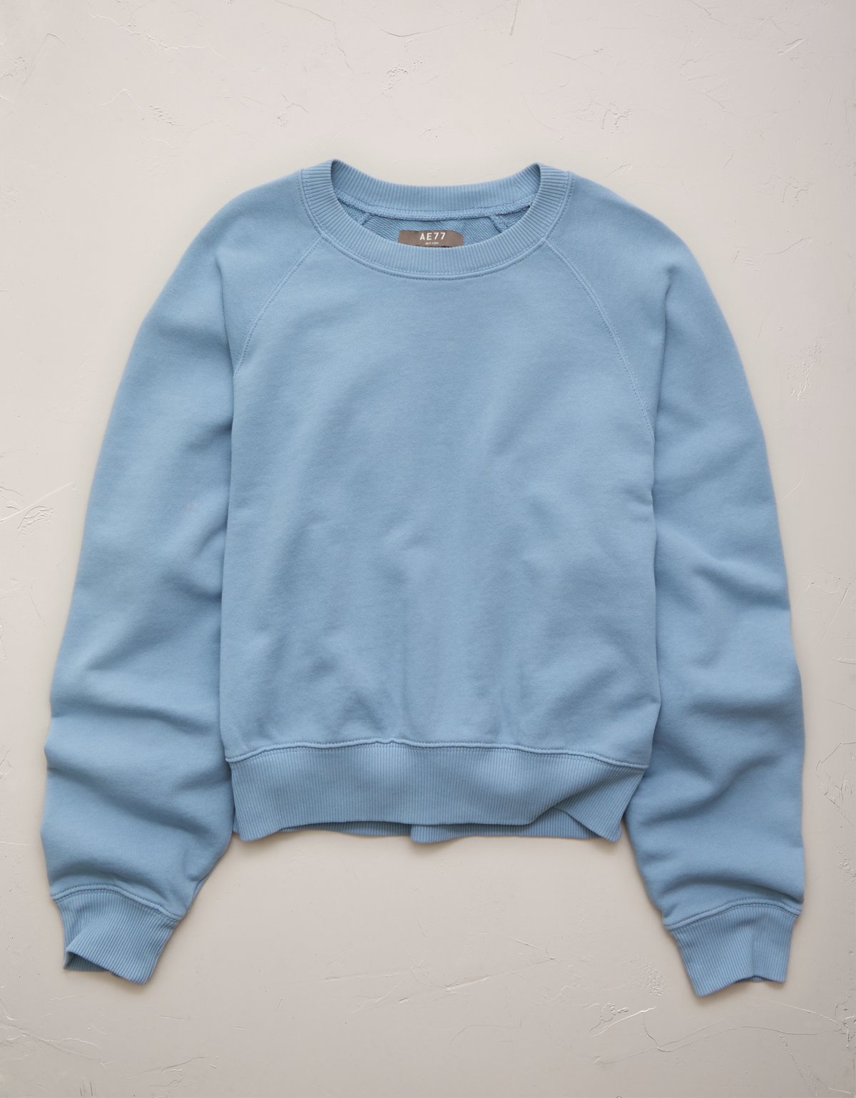 AE77 Lightweight Terry Fleece Raglan Sweatshirt - image 3