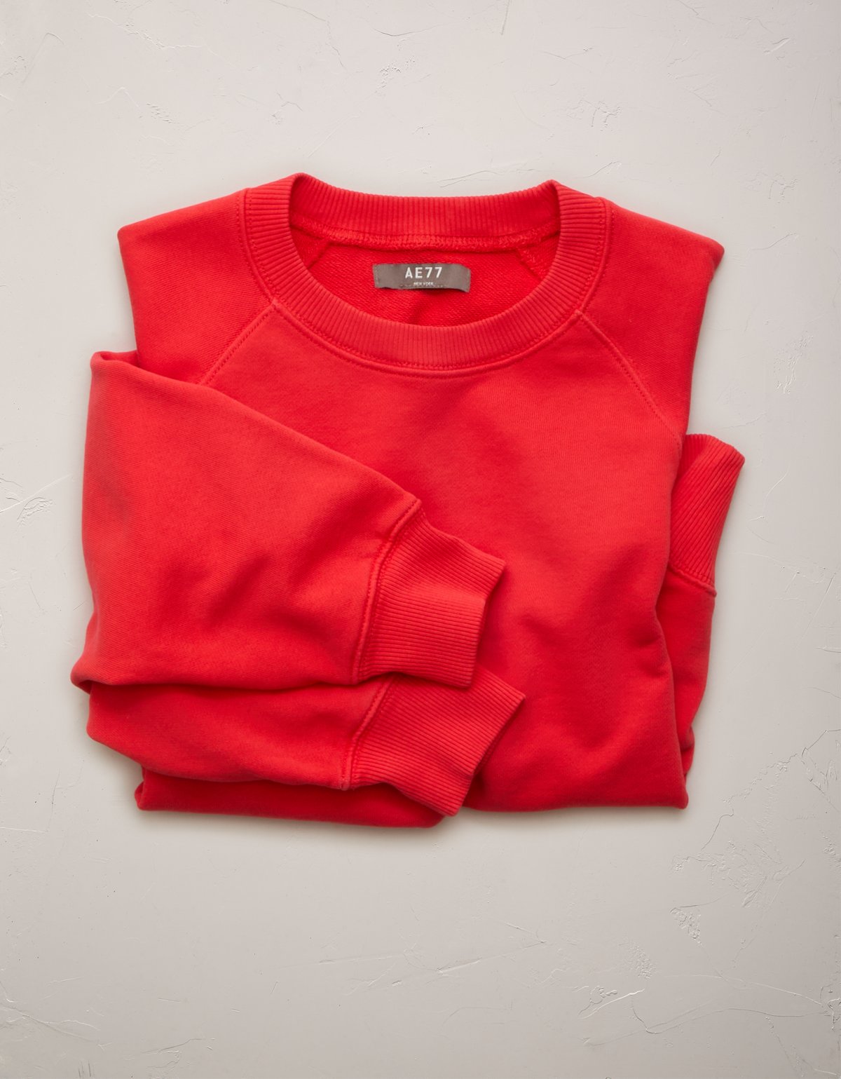 AE77 Lightweight Terry Fleece Raglan Sweatshirt - image 4