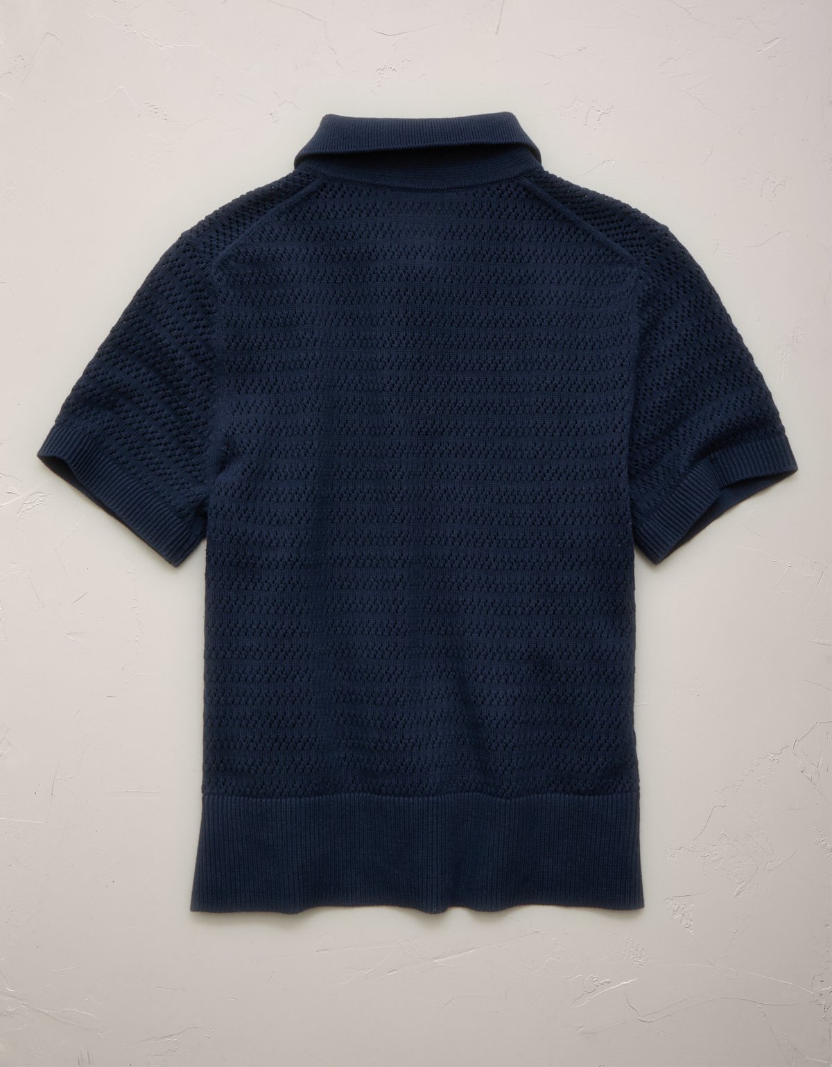 AE77 Shrunken Sweater Polo Shirt - image 4