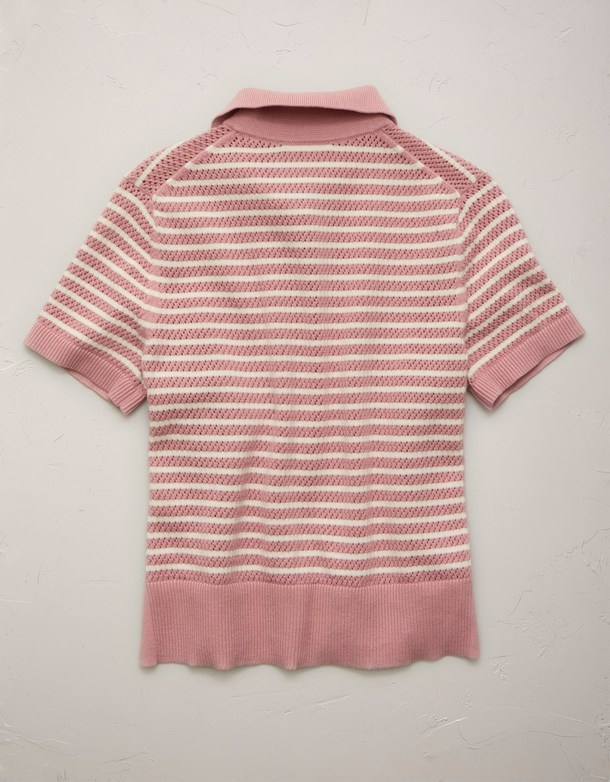 AE77 Shrunken Sweater Polo Shirt - image 4