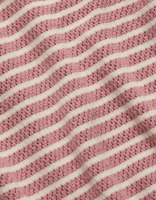 AE77 Shrunken Sweater Polo Shirt