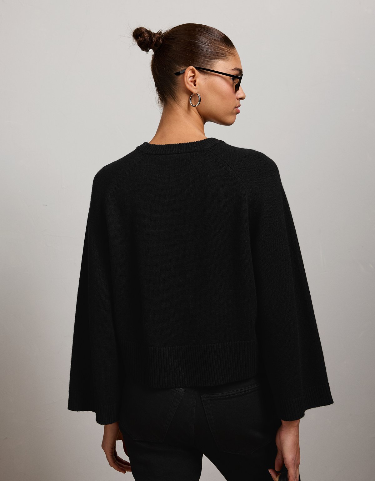 AE77 Boxy Cashmere Sweater Tee - image 2