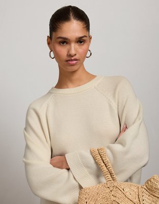 AE77 Boxy Cashmere Sweater Tee