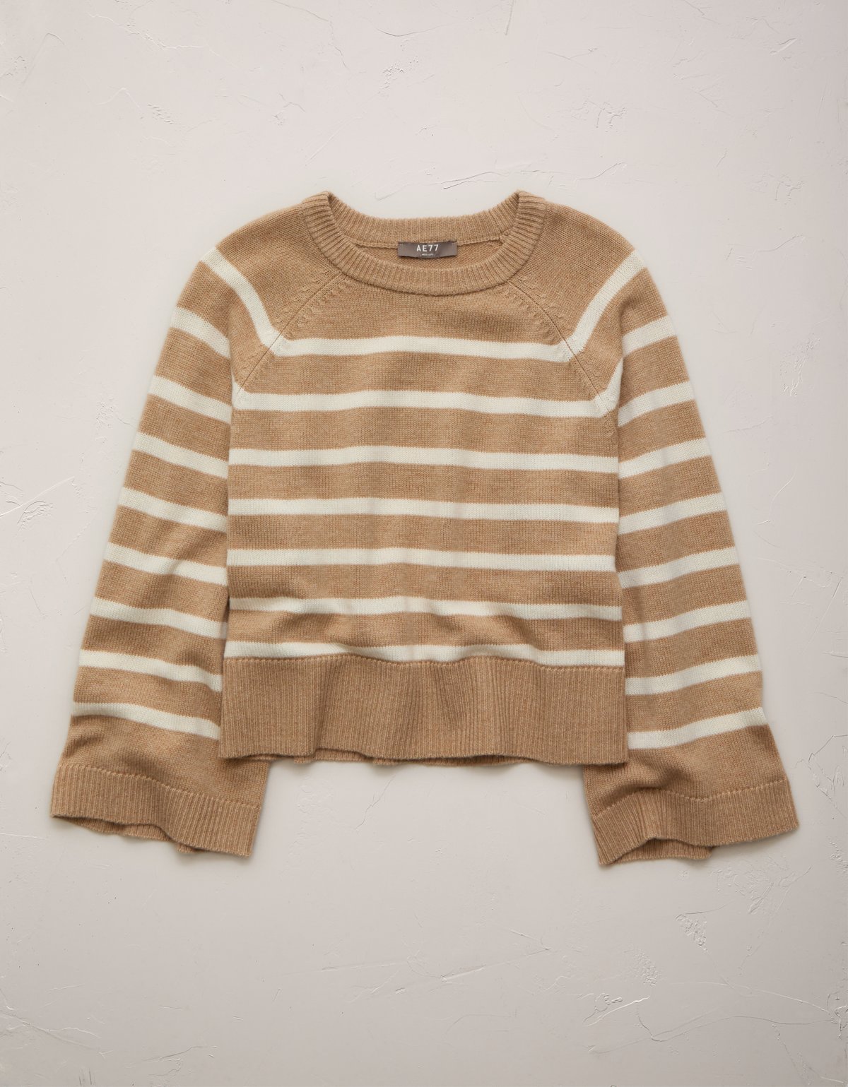 AE77 Boxy Cashmere Sweater Tee - image 3