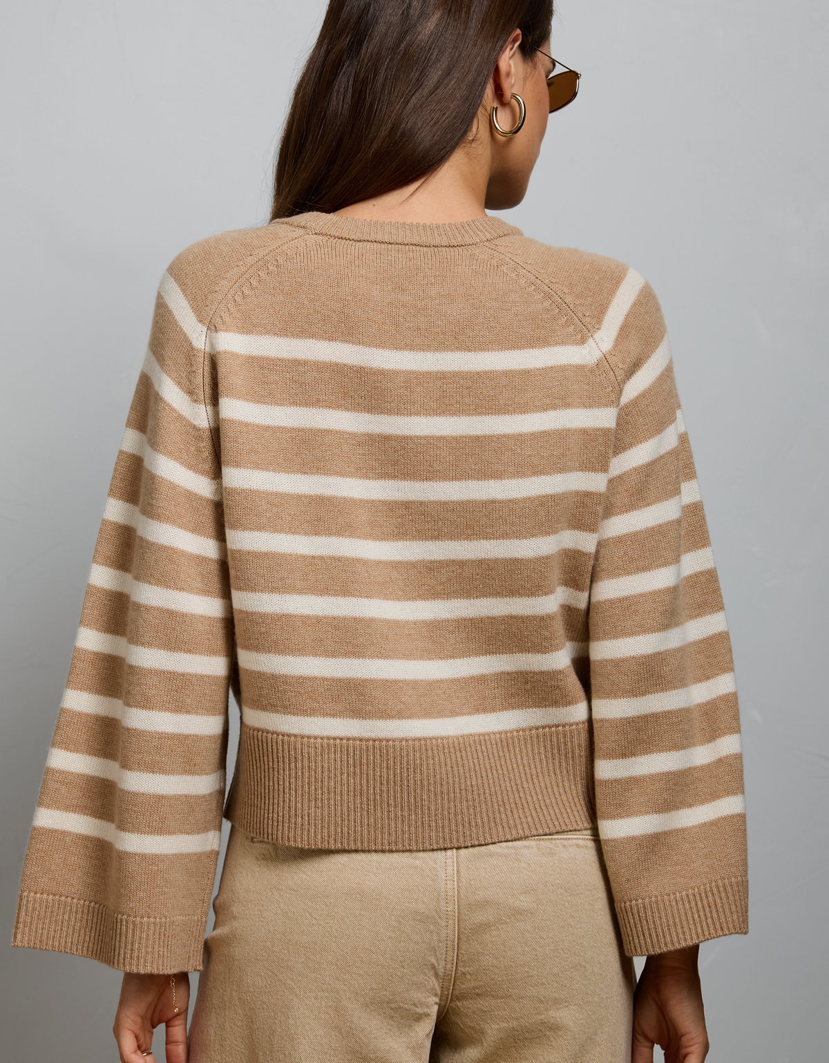 AE77 Boxy Cashmere Sweater Tee - image 2