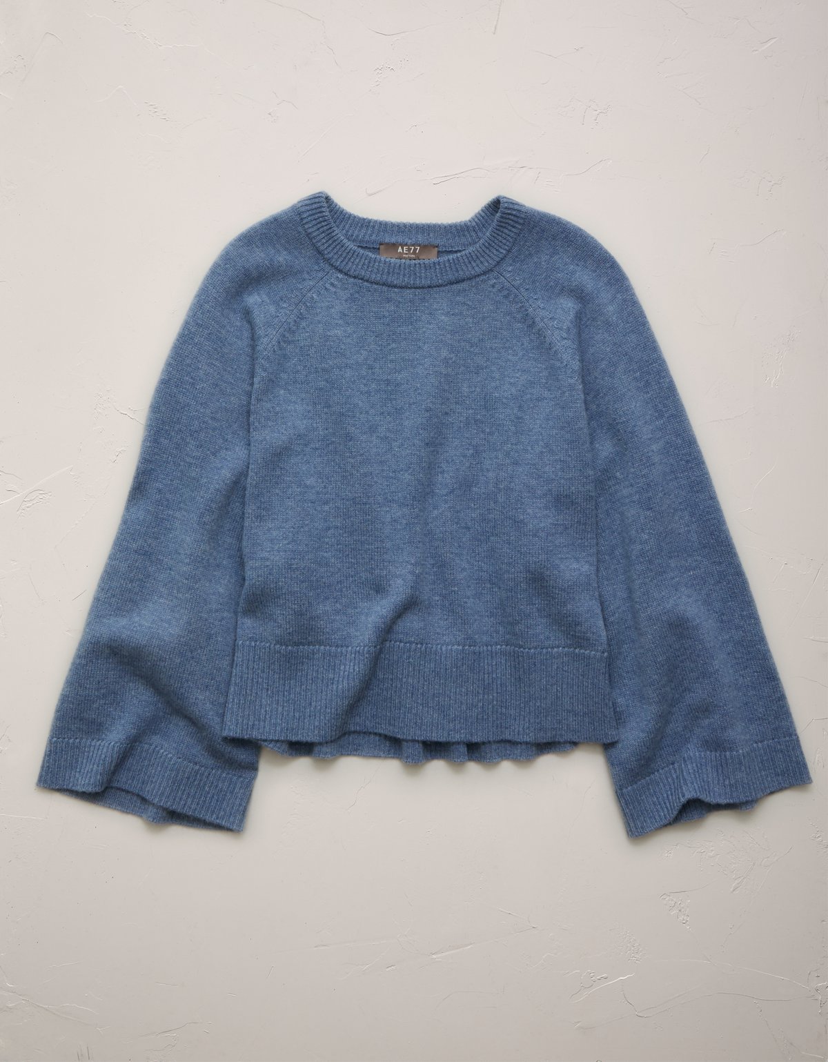 AE77 Boxy Cashmere Sweater Tee - image 3