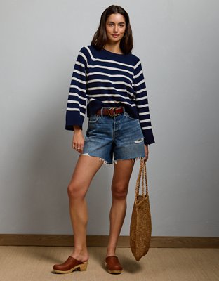 AE77 Boxy Cashmere Sweater Tee