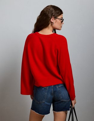 AE77 Boxy Cashmere Sweater Tee