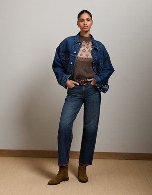 AE77 Fairisle Crew Neck Sweater